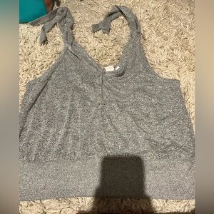 Gap grey knitted tank